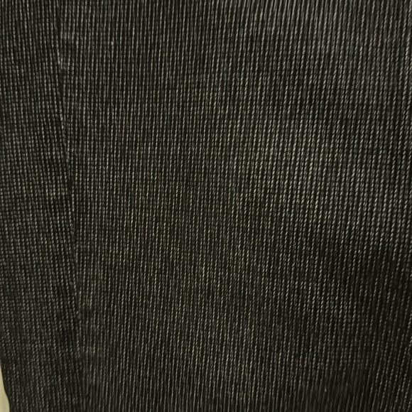 Great pants that are black with unique and incredible texture with white in it. - Picture 4 of 4